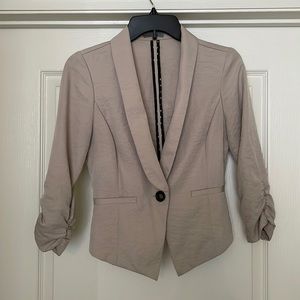 Charlotte Russe Blazer beige size small